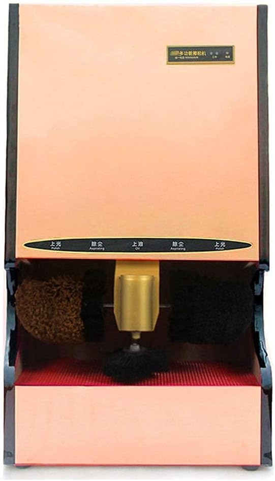 Samnuerly, Spazzole per scarpe, 60 W, 1300 giri/min, Nero