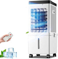 Raffrescatore evaporativo, 15 L, Bianco, telecomando, timer, 3 in 1