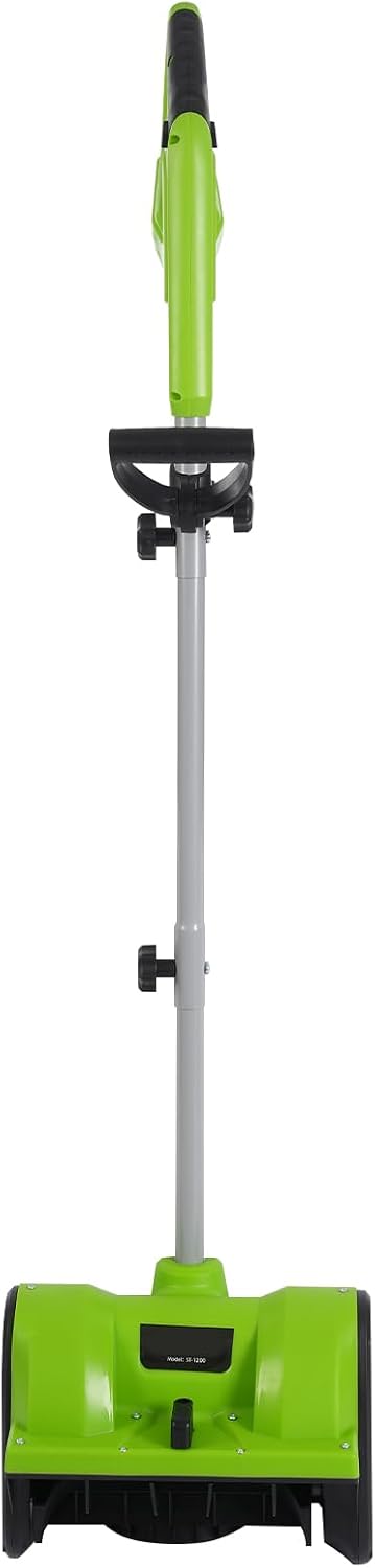 YUNRUX, Frese da neve, 30 x 15 cm, 3500 giri/min, 8 m, Nero