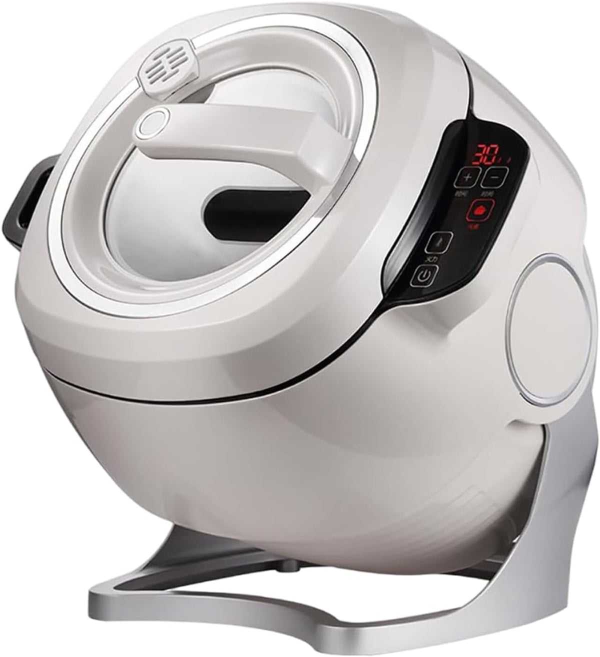 Wok elettrici, 310 x 370 x 365 mm, 2000 W, 6 litri, Nero