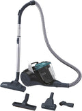 Aspirapolvere, BR71_B30, Hoover, 700 W, 2 litri, Nero/Verde/Grigio, vano contenitore, 2 in 1