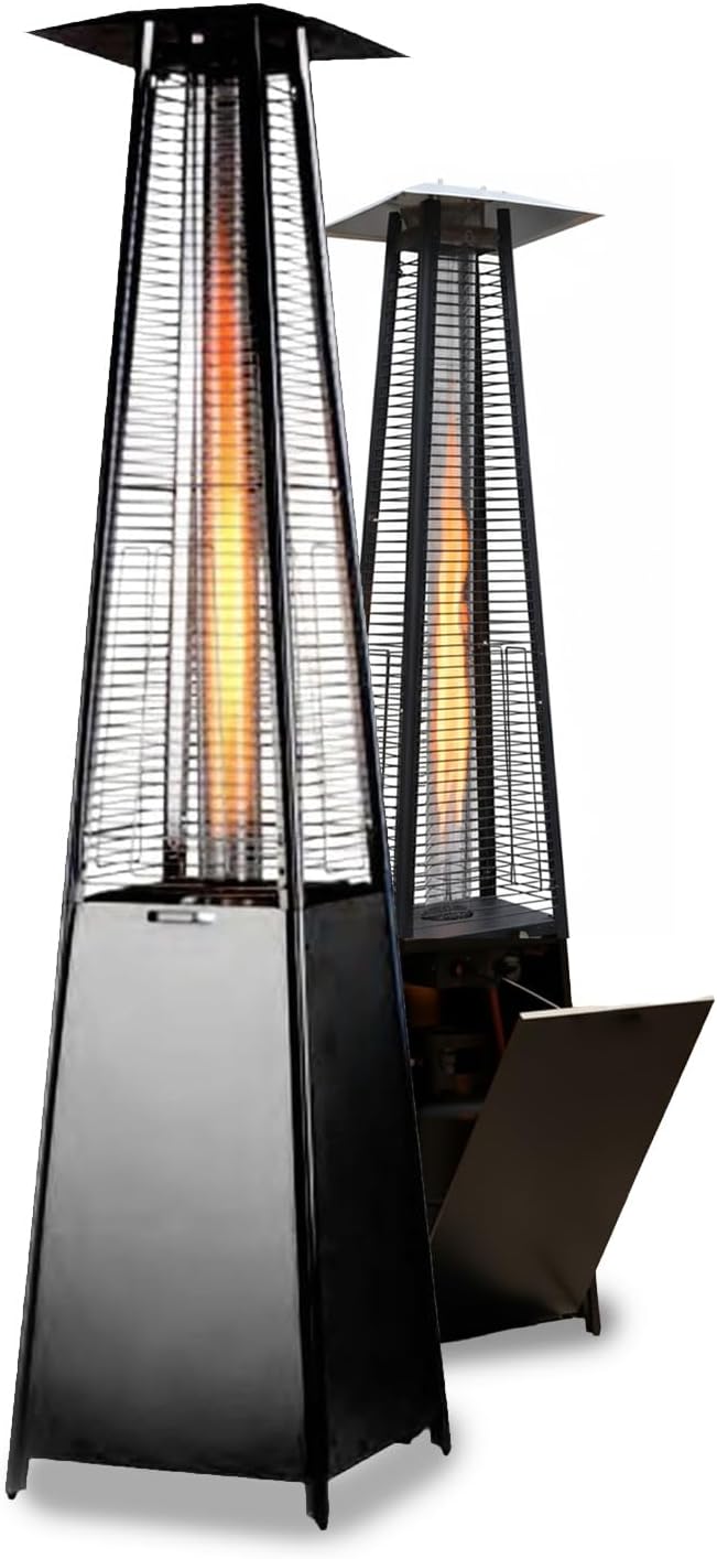 Wintem, Riscaldamenti da esterno, 12 kW, 15 kg, Nero