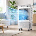 JSWHYBD, Condizionatore, 80 W, 30 L, 25 m, Bianco