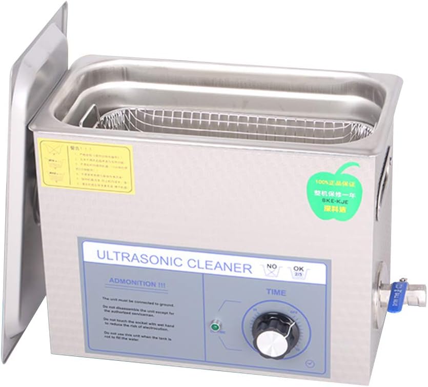 CGOLDENWALL, Prodotti di pulizia da laboratorio, PS-30T, 6 l, Argento, acciaio inox, timer