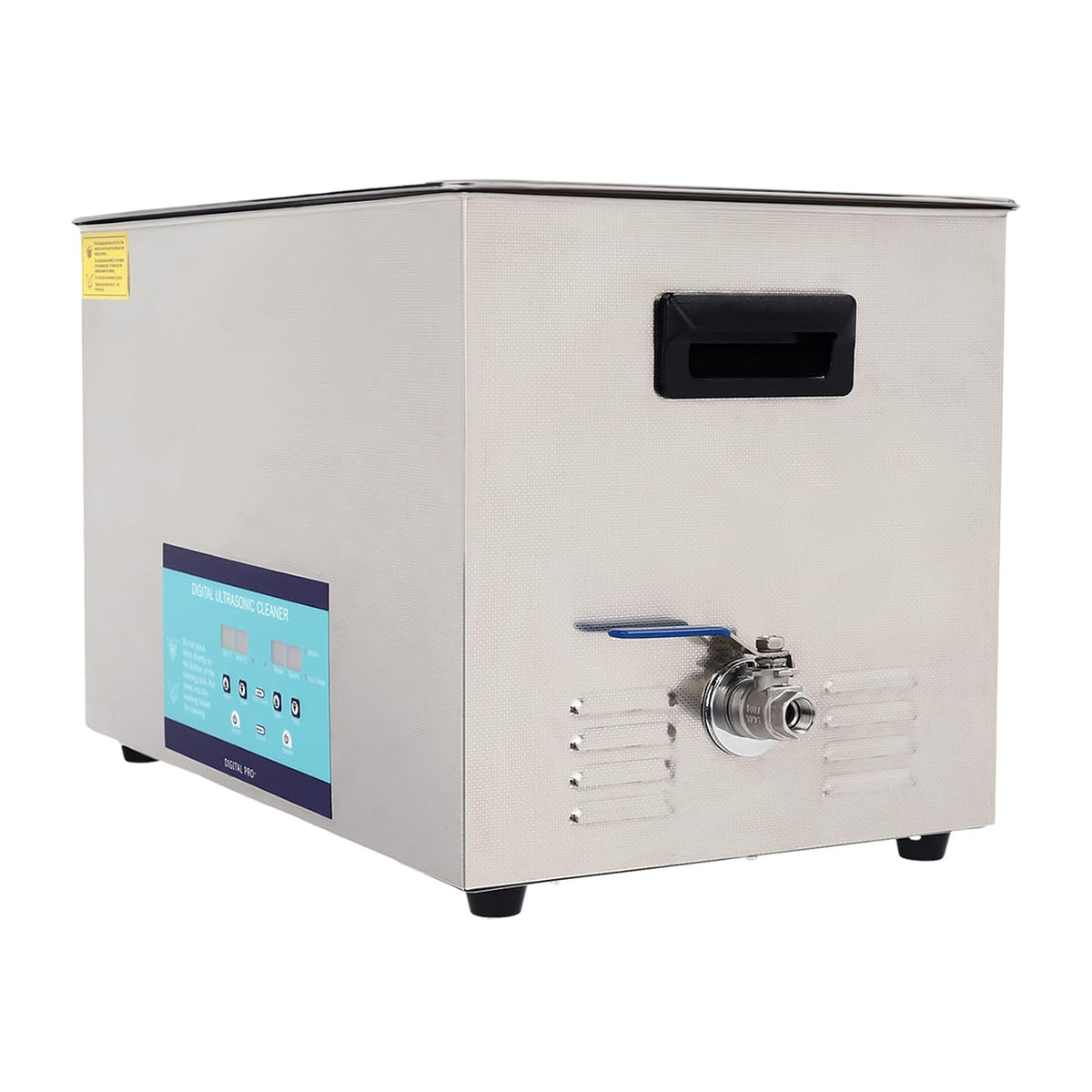 TAPMING, Prodotti di pulizia da laboratorio, 55,9 x 33 x 33 cm, 30 l, 600 W, Argento, acciaio inox