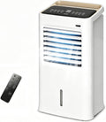 KLWQR, Condizionatore portatile, 40x32x80 cm, 75 W, 9 L, Bianco, telecomando, timer