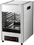 Acentesoft, Bistecchiere, 1700 W, 800°C, 110 V, Nero, acciaio inox, timer, funzione grill