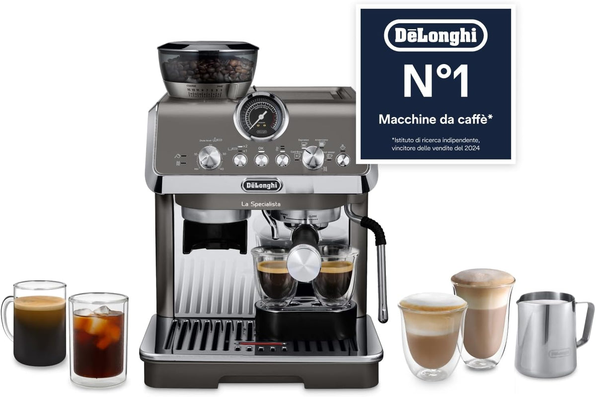 De'Longhi, Macchina da caffè, EC9255.T, 1450 W, Nero