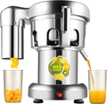 IYUESQ, Centrifughe ed estrattori di succo, 370 W, 2800 giri/min, 100 kg, Argento, acciaio inox, vano contenitore