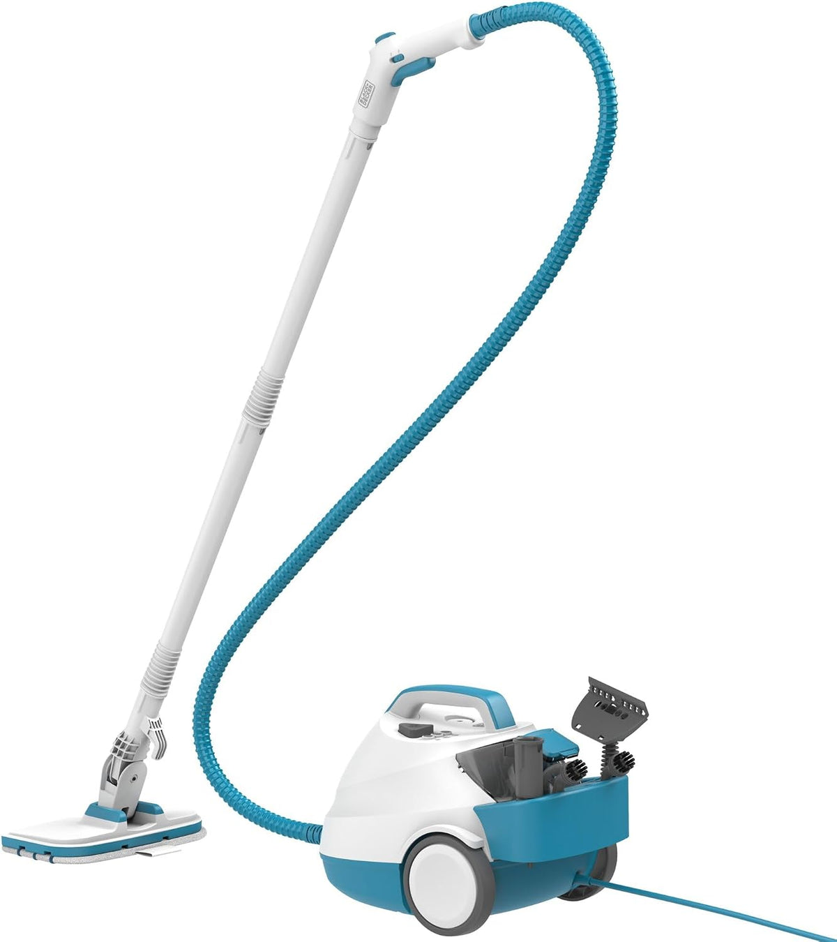Pulitore a vapore, BHSMP2008-QS, BLACK+DECKER, 2000 W, 4 Bar, 1,2 L, Nero