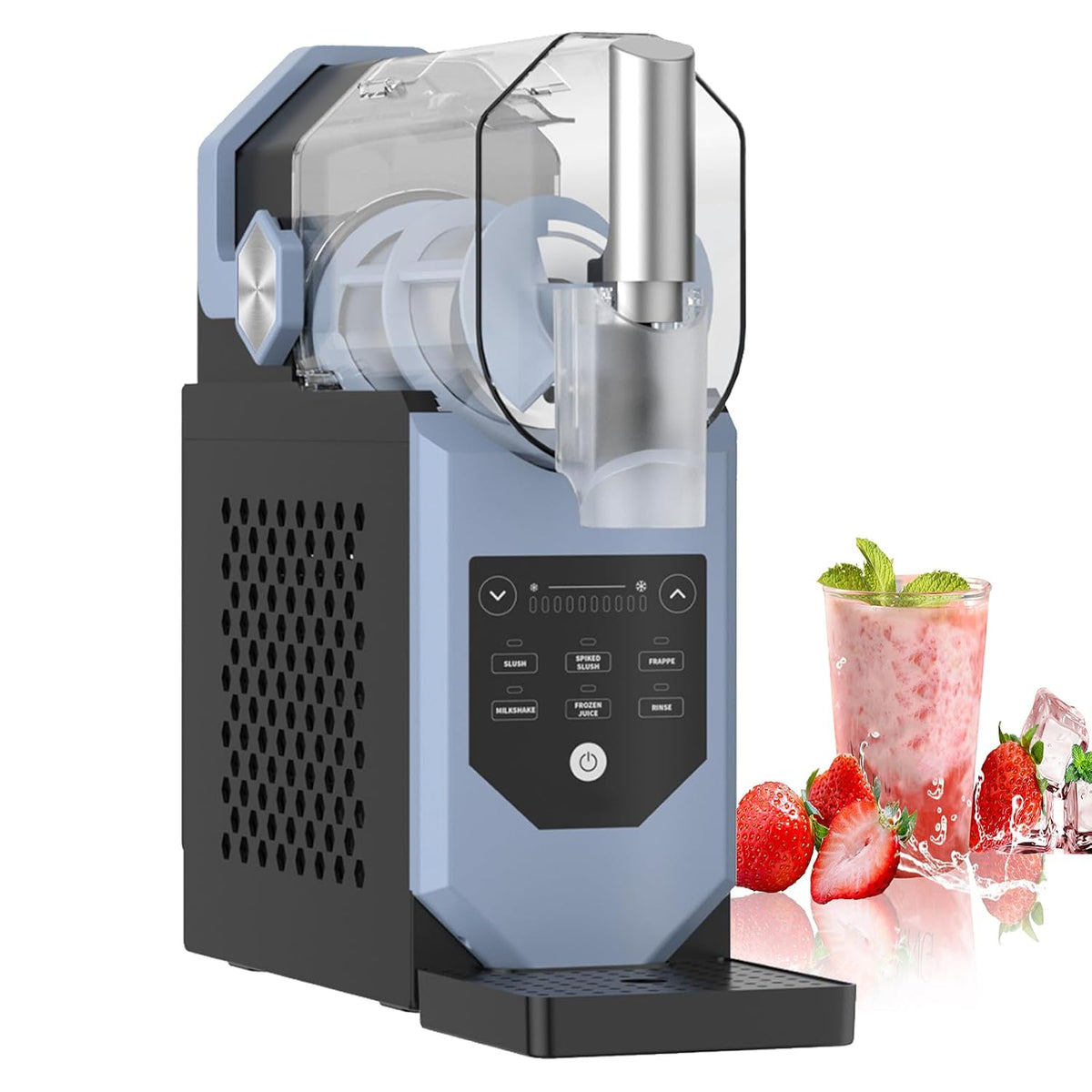 Macchina per cubetti di ghiaccio, 2 Litri, 240 W, 50 dB, Nero, autopulizia
