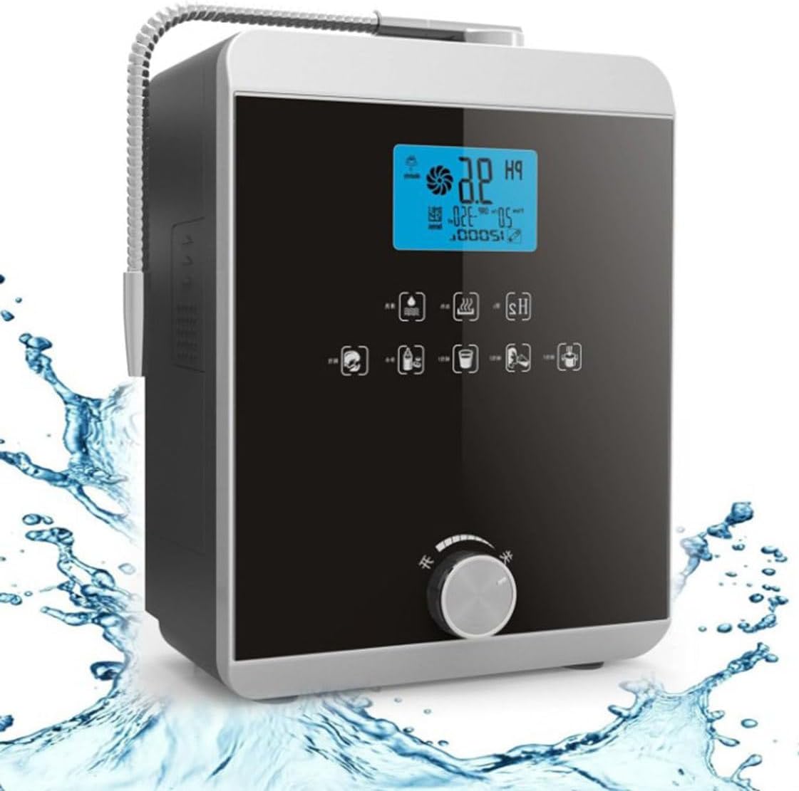 ZHPPED, Caraffe Filtranti, 110 V, 210 W, 3,8 pollici, Nero