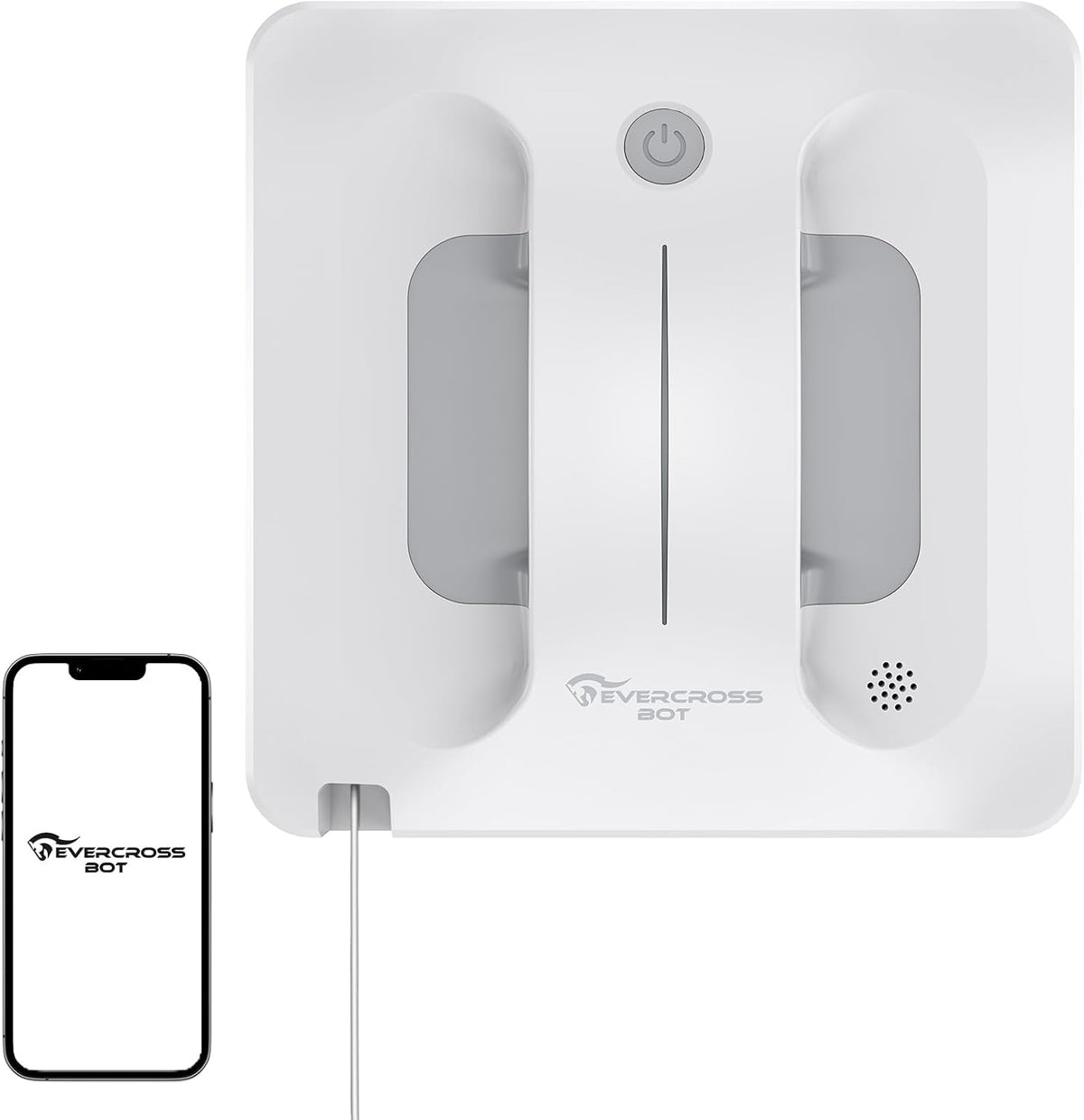 EVERCROSS BOT, Robot aspirapolvere, 24 V, 72 W, 1,45 kg, Nero, telecomando