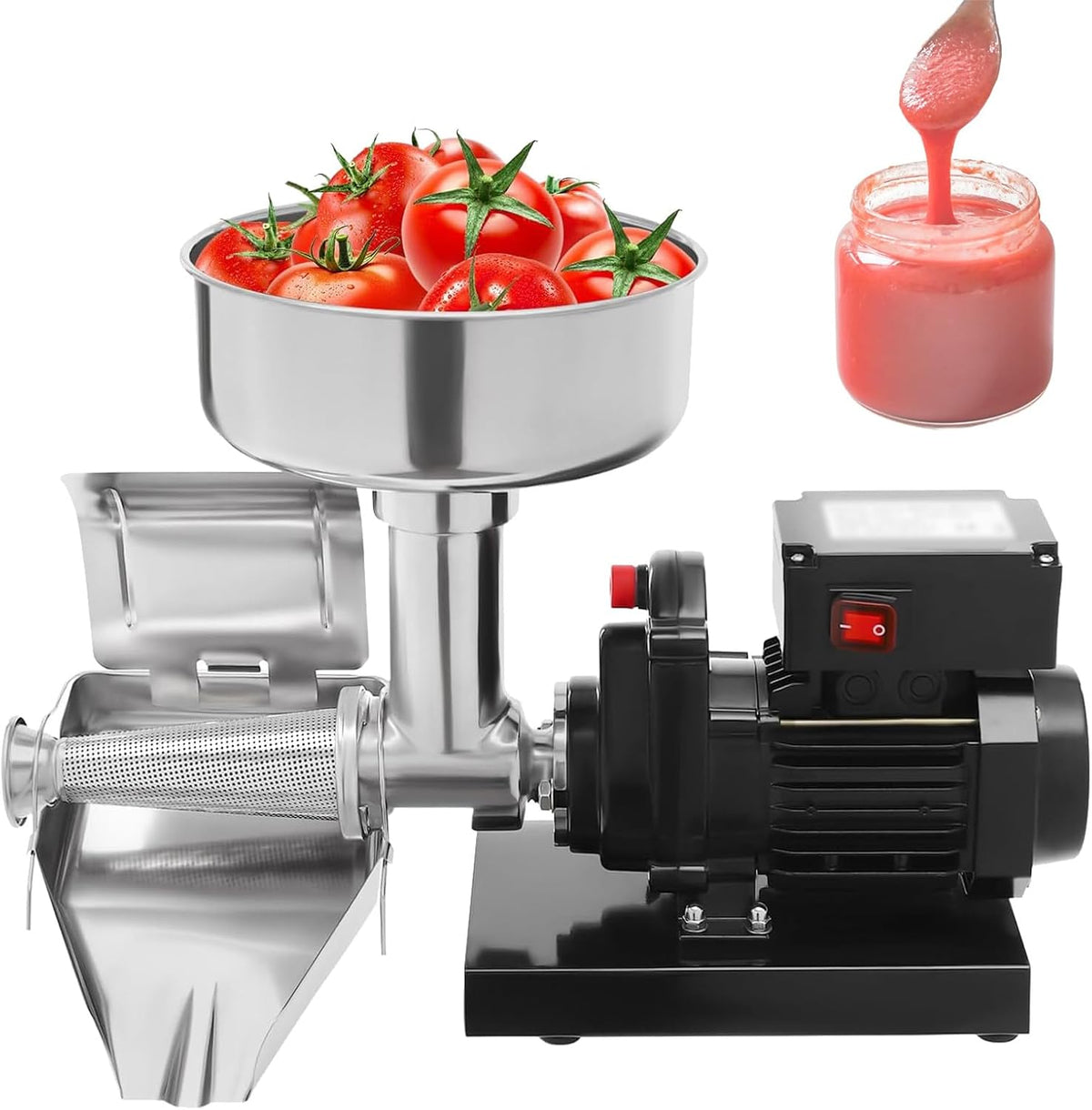 Spremiagrumi, Pnpaea, 220 V, 450 W, 160 kg, Argento, acciaio inox