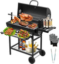 Barbecue a carbone, TEENO, 70 x 35 cm, Nero