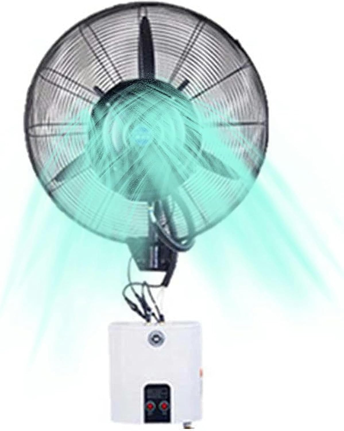 CNAOHGHN, Ventilatori a piantana, 15 L, 35 x 50 x 80 cm, 15 kg, Bianco