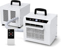 liuyunfeiGL, Condizionatore split, 3000BTU, 3000 BTU, 110 V, 191 × 285 × 230 mm, Grigio, USB, telecomando, timer, funzionamento senza fili