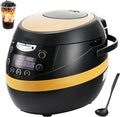 Multi-Cooker, 6 l, 40,5 x 30 x 29,3 cm, 900 W, Nero, alluminio, timer