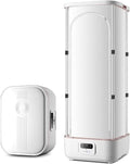 RETRIN, Asciugatrice, 900 W, 60 x 45 x 150 cm, 220 V, Bianco, struttura pieghevole, telecomando