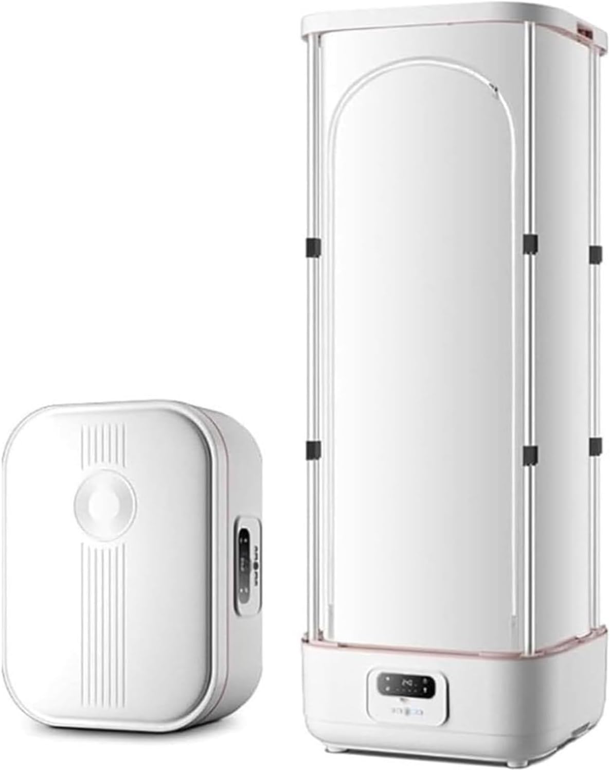 RETRIN, Asciugatrice, 900 W, 60 x 45 x 150 cm, 220 V, Bianco, struttura pieghevole, telecomando