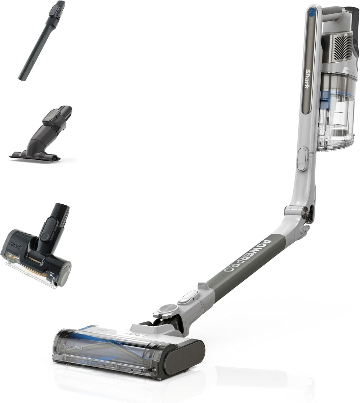 Shark, Aspirapolvere, IZ380EUT, Nero, vano contenitore