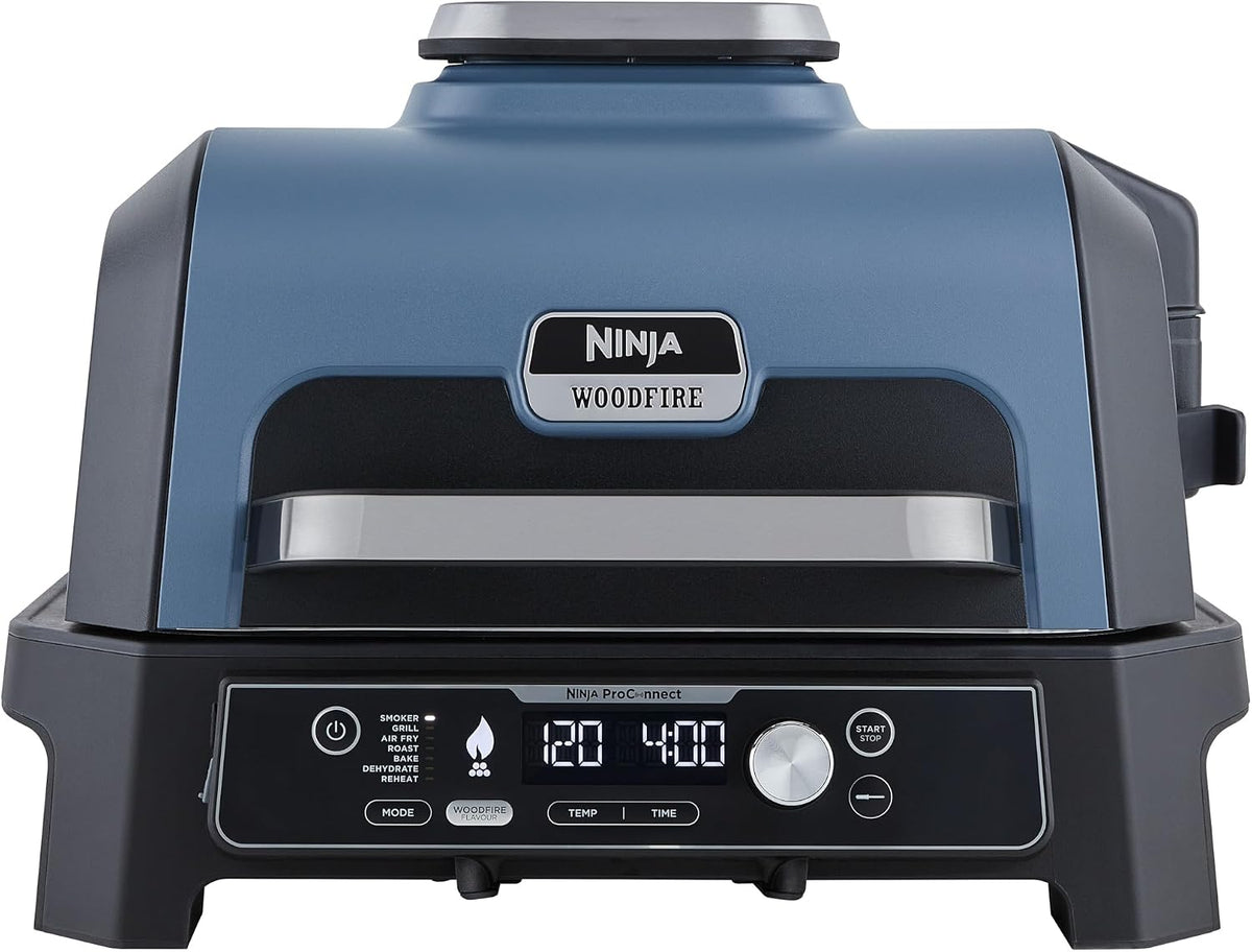 Affumicatori, OG901EU, Ninja, 3 kg, Nero, Airfryer, 7 FUNZIONI, resistente alle intemperie