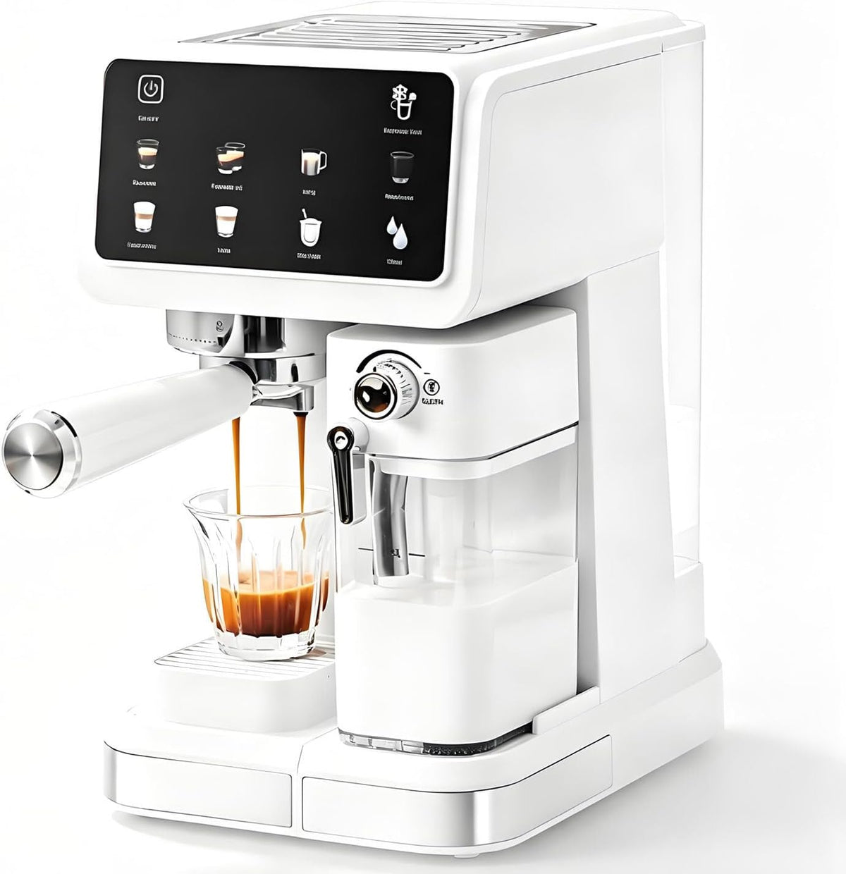 Macchina da caffè, DUMIPME, 20 Bar, 1350 W, 1,5 Litri, Nero