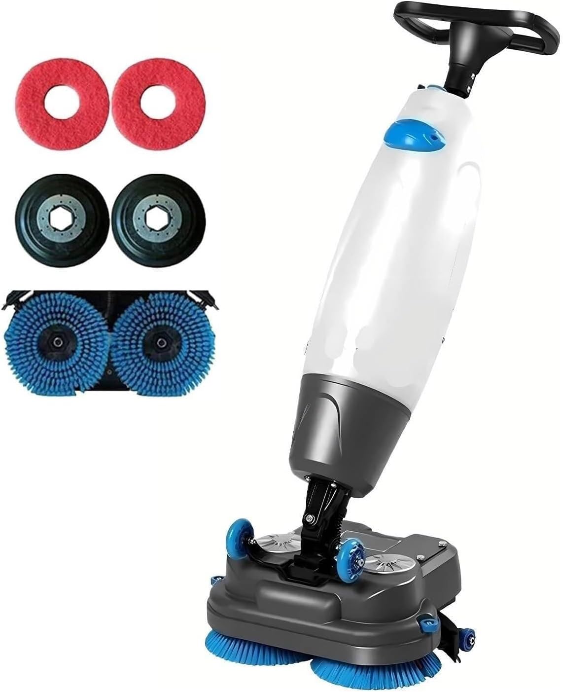 Lavapavimenti, 43 cm, 430 mm, 450 mm, Bianco, funzionamento senza fili