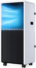 FEIJDON, Condizionatore portatile, 12000 BTU, 60 dB, Bianco, telecomando, timer, motore inverter