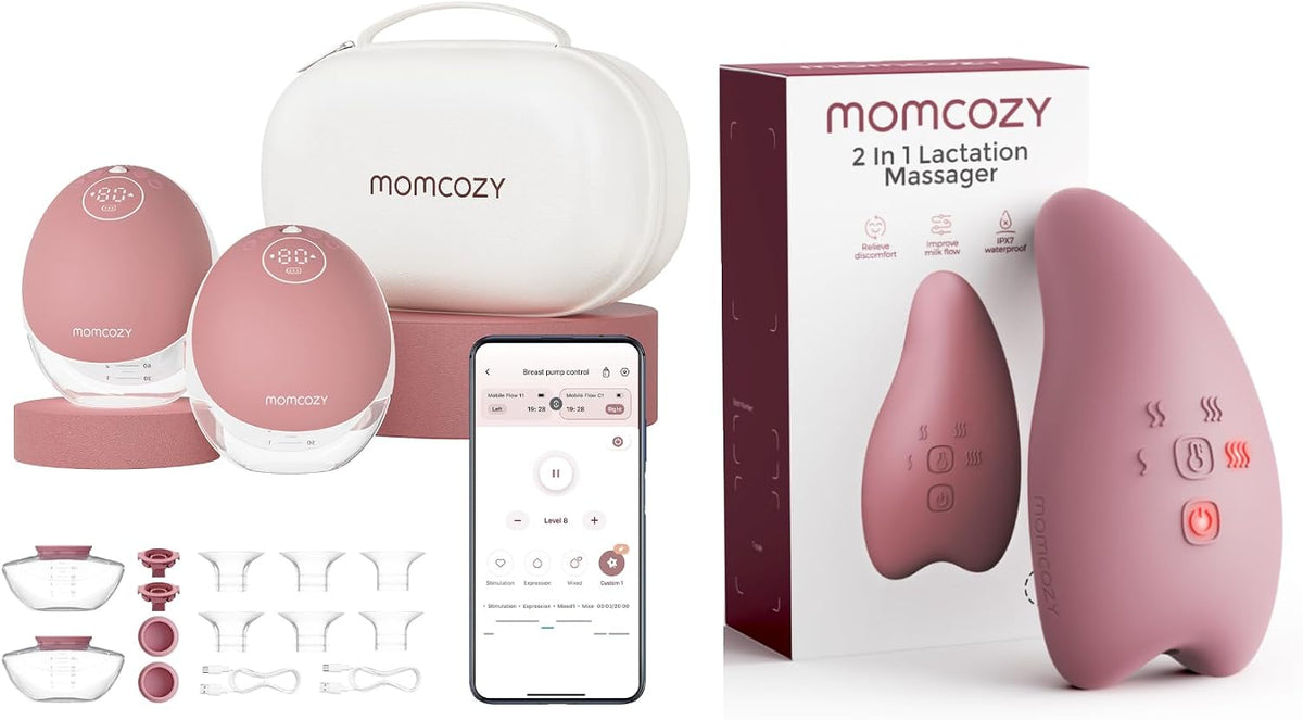 momcozy, Tiralatte, 39-48 °C, Nero