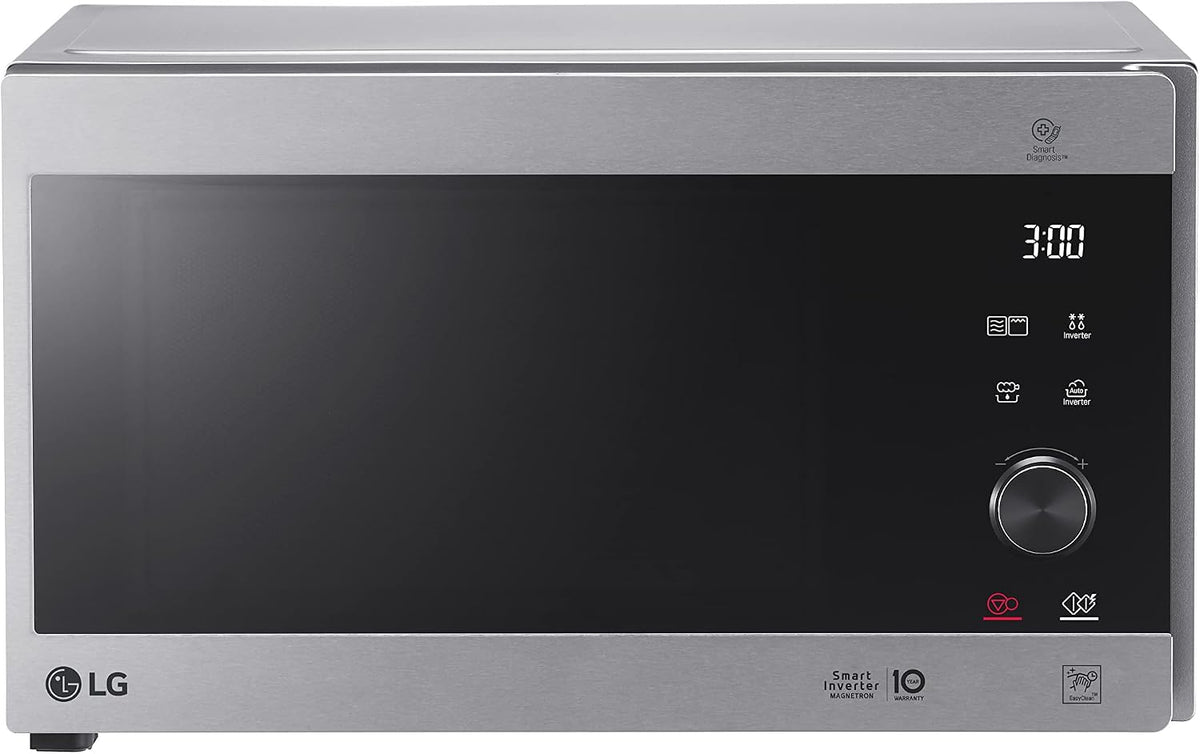 LG, Forno a microonde, MH6565CPS, 25 l, 300 W, Nero/Argento, motore inverter