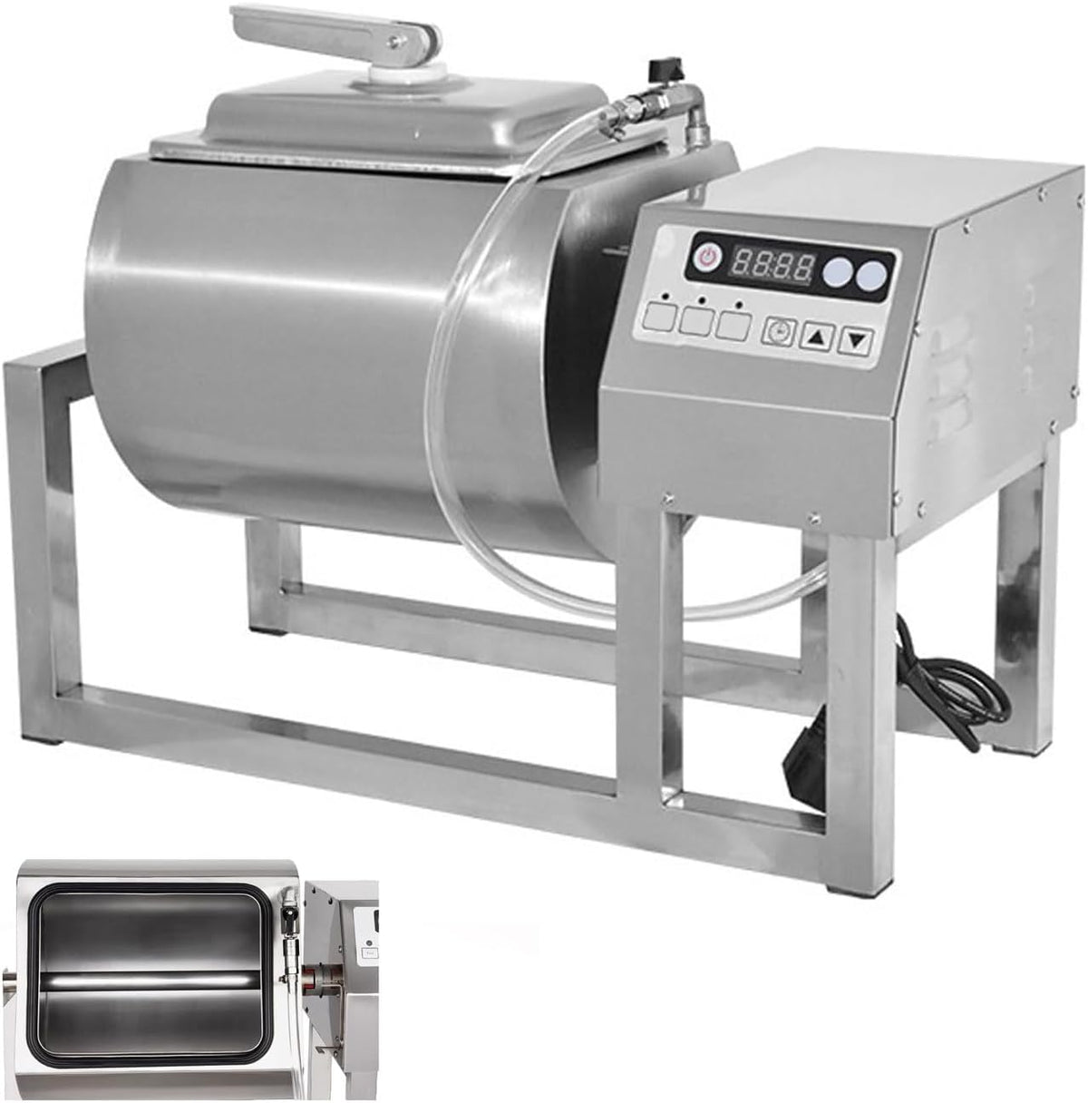 Batticarne, GmhXylophyte, 18 l, 0,03 kW, 27 giri/min, Argento, acciaio inox