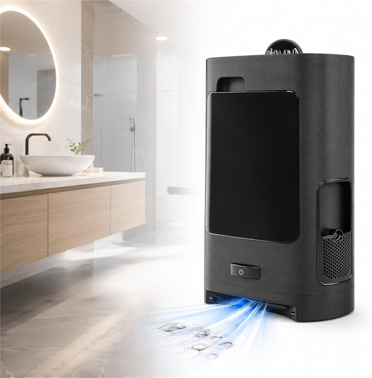 SYSXLT, Aspirapolvere, 1200 W, 110 V, 83 dB, Nero, vano contenitore