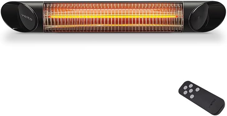 veito, Stufe elettriche, 2000 W, Nero