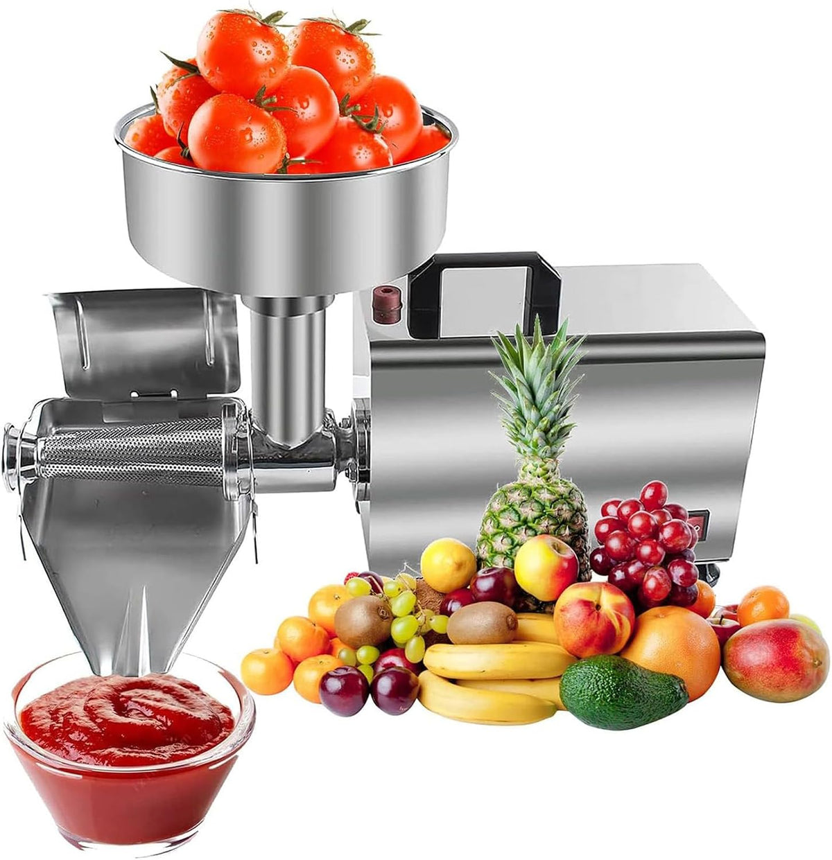 GTHTUHFD, Distributori e fontane d'acqua, 370 W, 160 kg, Argento, acciaio inox