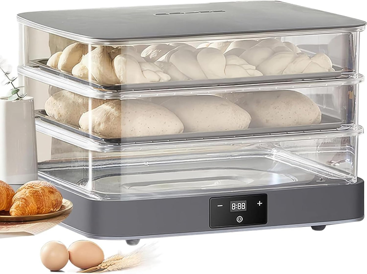 Generico, Macchine del pane, 40 L, 489 x 364 x 328 mm, 220 V, Nero
