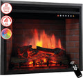 Camino elettrico, KAMINIO, 10 dB, 0,9 kW, 30 m, Nero, protezione dal surriscaldamento