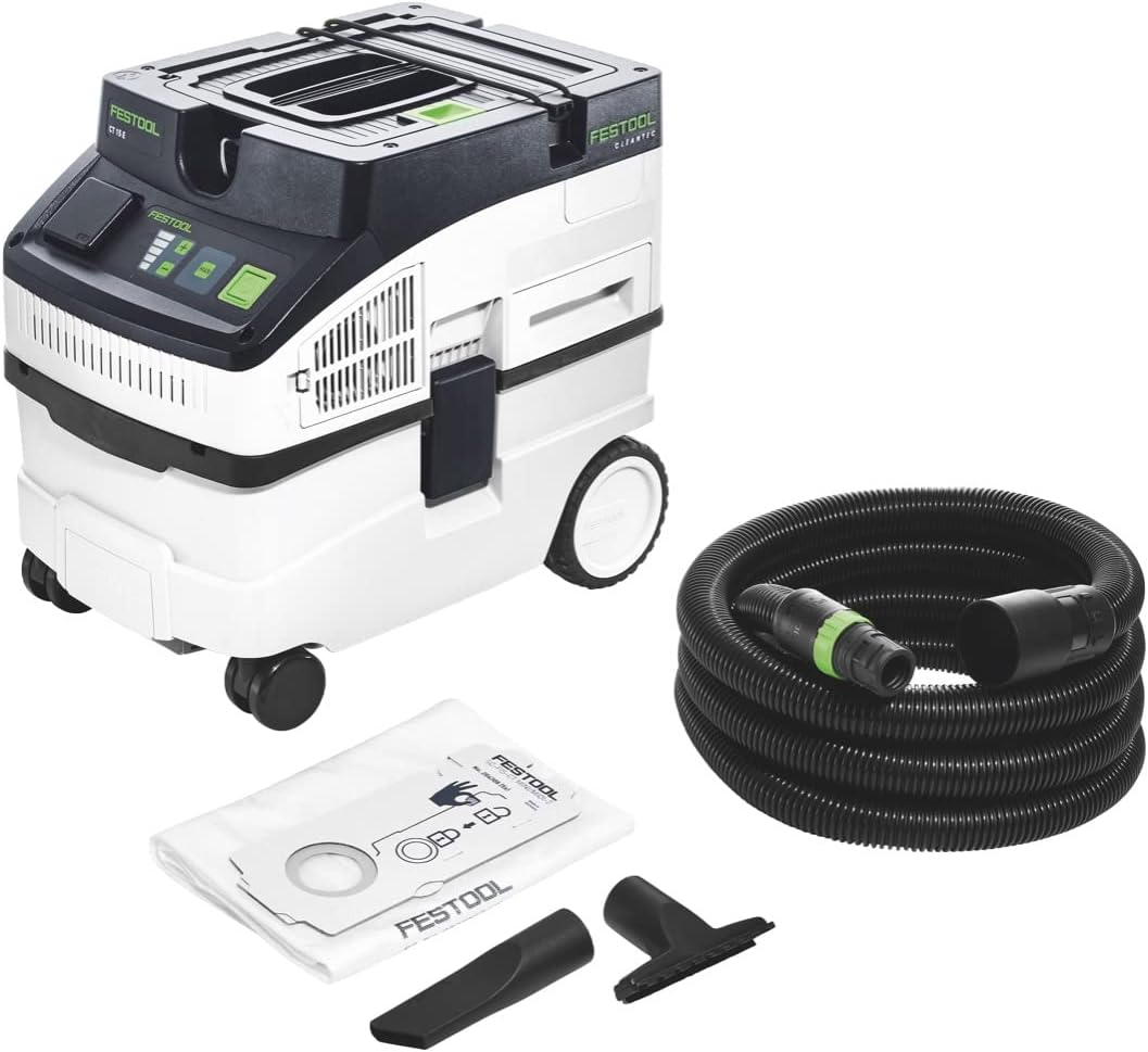 Festool, Aspirapolvere solidi e liquidi, 3700,00 l, 470 mm, 320 mm, Nero, vano contenitore