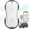 FMART, Robot aspirapolvere, T11, Nero, telecomando