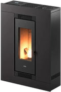 CADEL, Impianti di riscaldamento a pellet, 8.5 kW, 79,6 x 109,2 x 29 cm, 95 Kg, Antracite