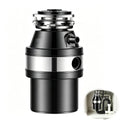 Knupis, Tritarifiuti, 21 cm, 8,26 pollici, 36 cm, Nero, acciaio inox, telecomando, funzionamento senza fili