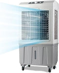 Raffrescatore evaporativo, 70 Litri, 52x37x100 cm, 200 W, Nero