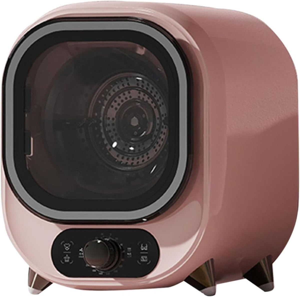 WJQZJDAMAI, Asciugatrice, 0,8 kg, Argento/Rosa, acciaio inox