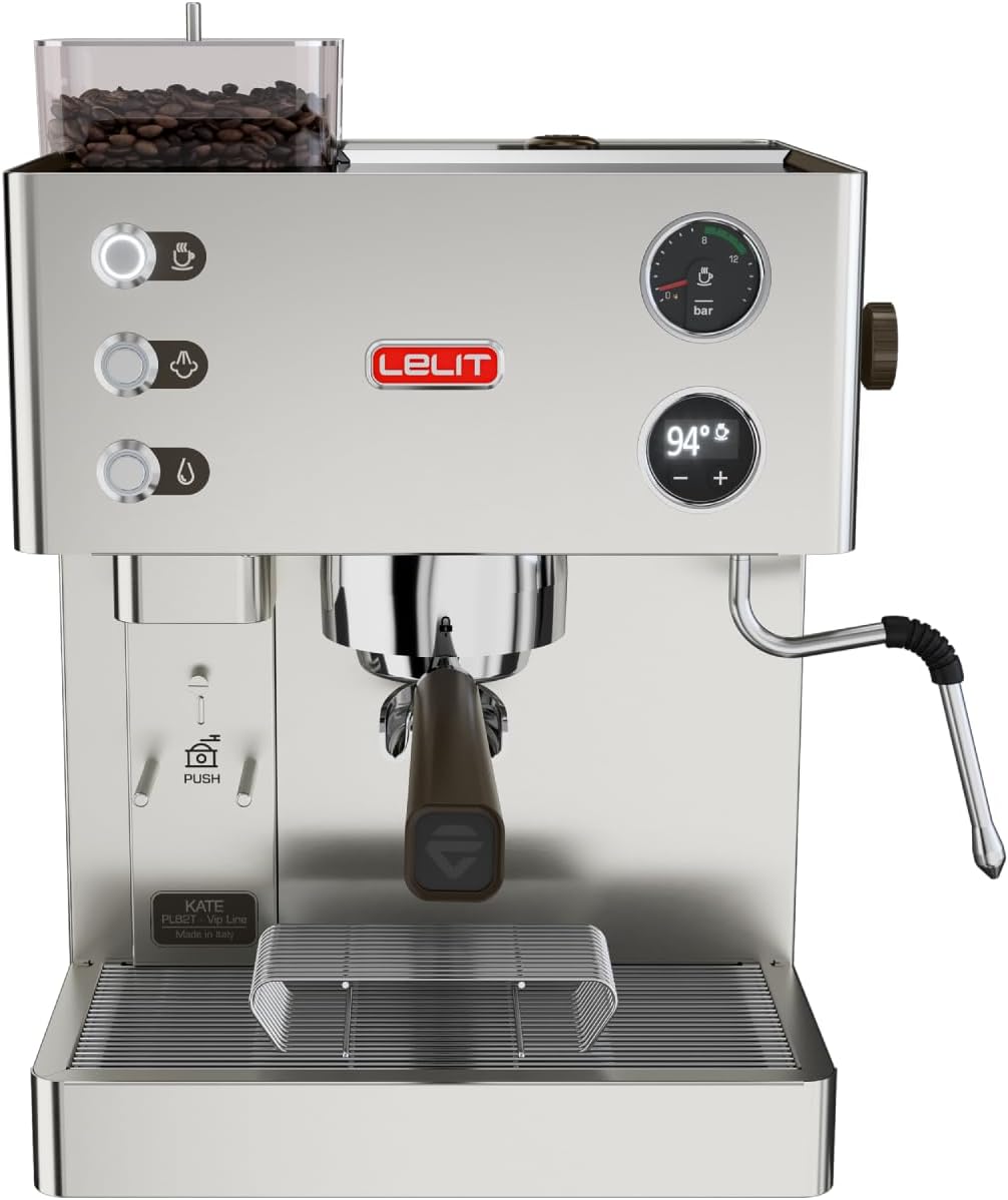 Lelit, Macchina da caffè, PL82T, Argento, acciaio inox