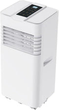 QINLIGAO, Condizionatore portatile, 9000 BTU, 16 m, 320 m³/h, Bianco, illuminazione LED, telecomando, timer