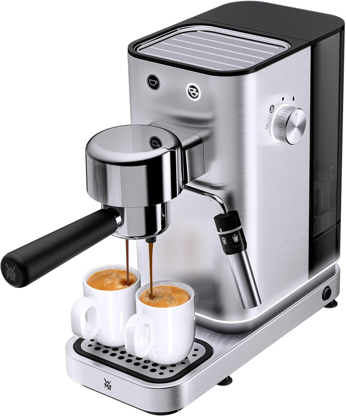 WMF, Macchina da caffè, 15 bar, Argento, acciaio inox