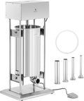 Royal Catering, Tritacarne, 25 L, 350 W, 38 mm, Nero, acciaio inox