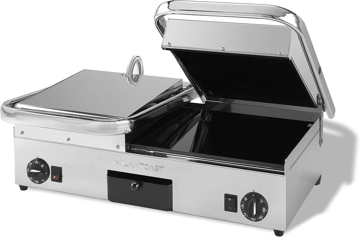MILAN-TOAST, Macchine per sandwich e presse per panini, 3.2 W, Argento, acciaio inox
