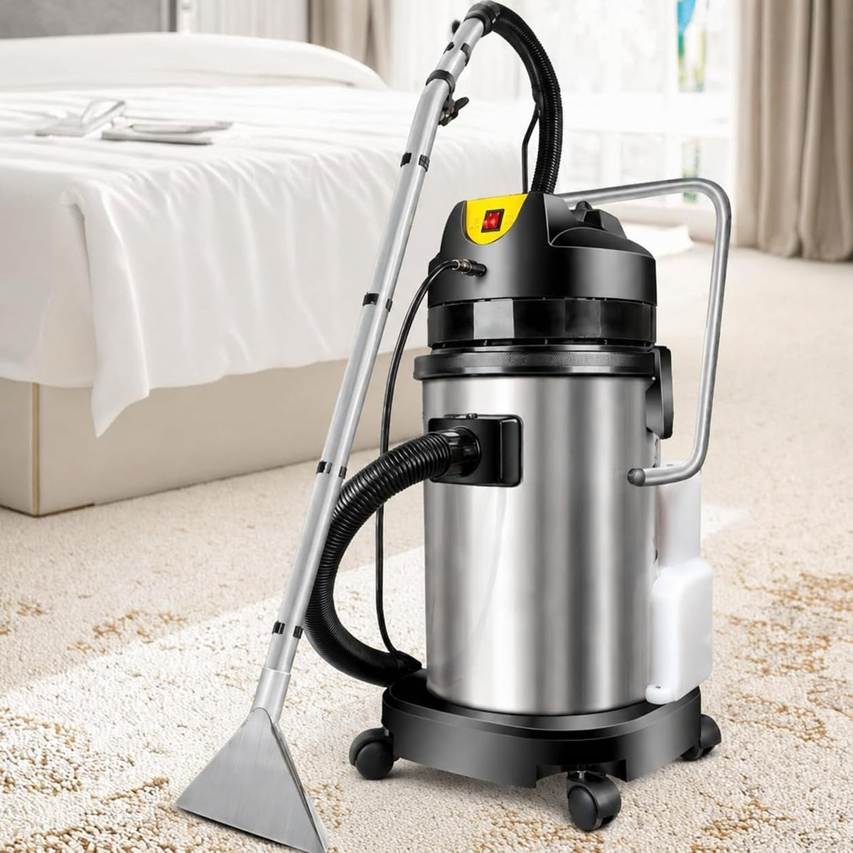Aspirapolvere solidi e liquidi, JJENXYYDS, 40 L, 1034 W, 240 V, Argento, 3 in 1