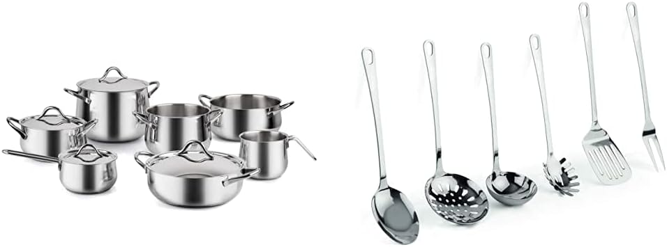 Mestoli da cucina, Barazzoni, Argento, acciaio inox